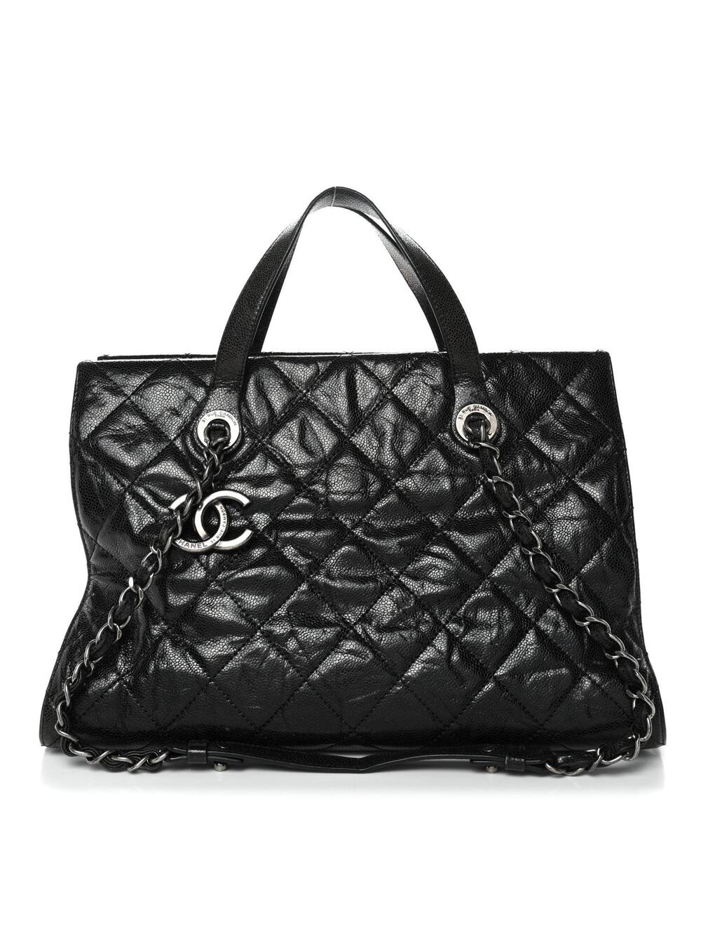 Chanel Crumpled Grained Calfskin #258373C19B